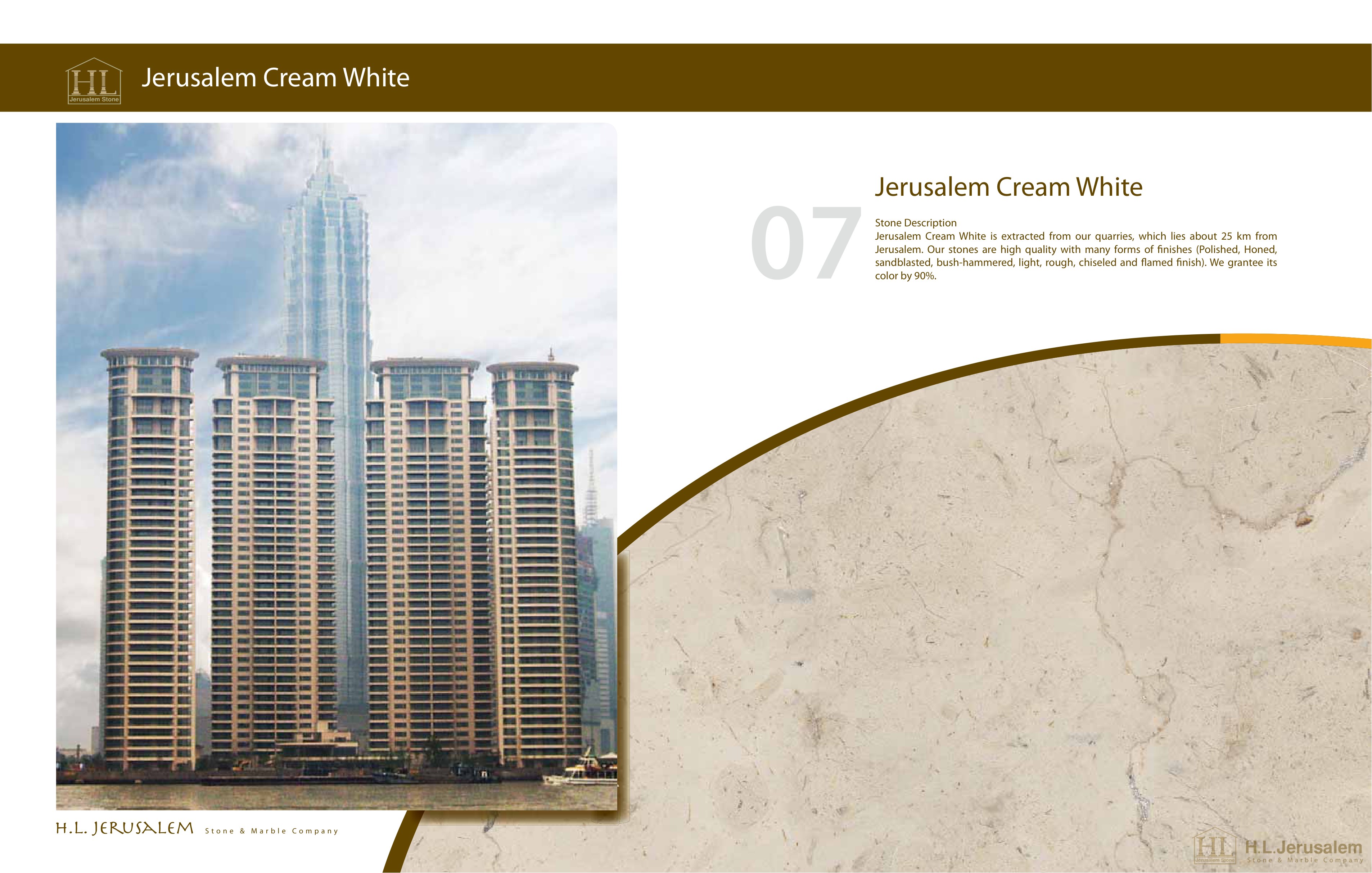 Jerusalem Cream White